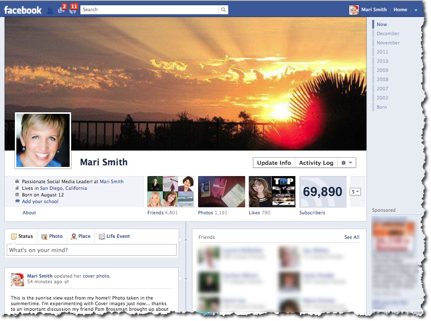 facebook profile cover photo